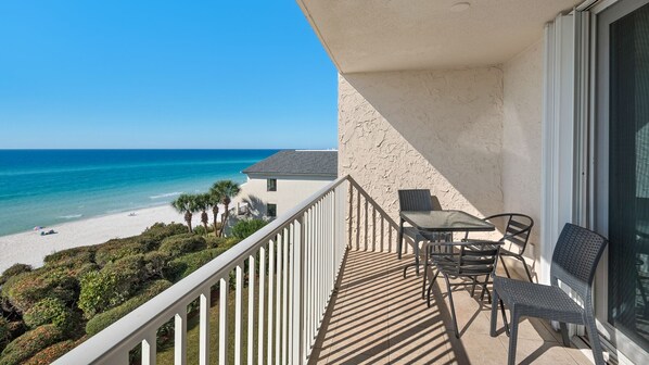 BeachCrest 404 Balcony and Views