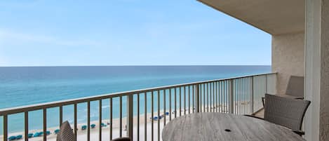 BeachCrest 805 Balcony and Views