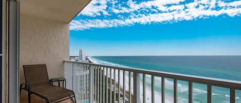 BeachCrest 1204 Balcony and Views