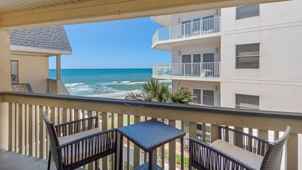 Beachside Condo 21 Balcony and Views