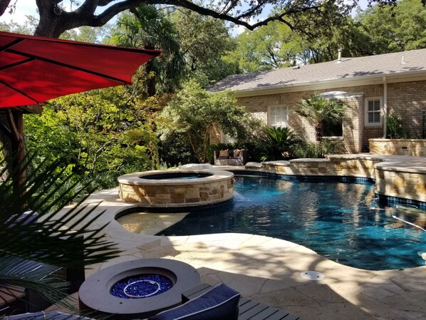 Back yard oasis
