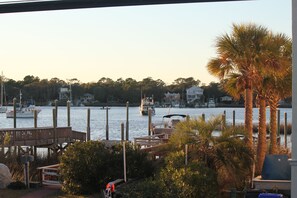 Beautiful views from the front porch. 