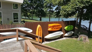 Kayaks included with stay