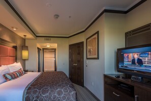 Drift to sleep in the Queen bed in the bedroom.