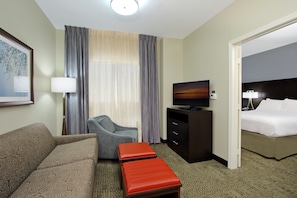 Enjoy the warm and cozy decor.