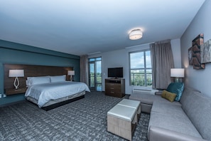 Drift to sleep in a comfortable bed after a wonderful day outside.