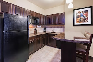 Whip up a snack in your kitchen.