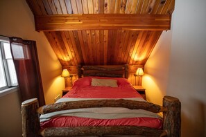 Upstairs Bedroom with King sized bed