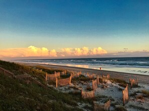 View from our public beach access - a couple of driveways away!