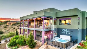 Chill on the Hill features an abundance of outdoor living space. 