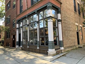 Former store-front converted into loft living