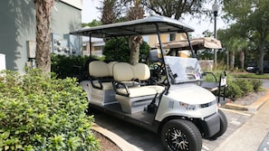 Six Seater Golf Card Included