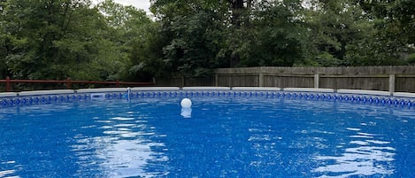 30 foot x 54 inch chlorine pool. 