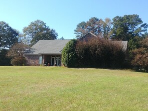 Rear of House and Back Yard
