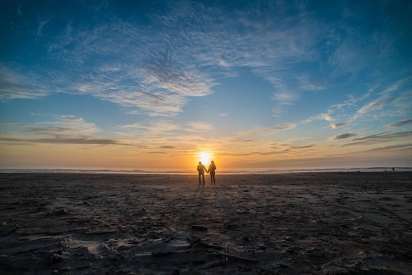 Sunset on Holiday Beach