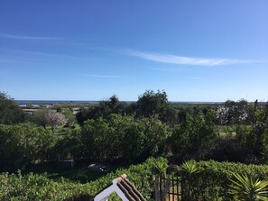 Blick von der Unterkunft