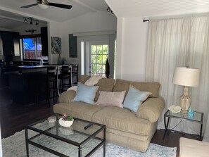 Living Room w a 65” Smart TV