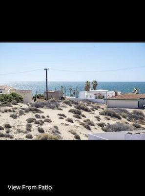 Vue sur la plage/l’océan