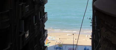 Vue sur la plage ou l’océan