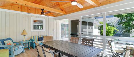 4 Quail | Screened Porch over the Pool