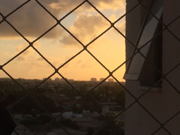 Vue depuis l’hébergement