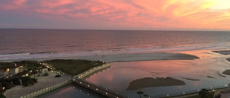 Late Evening Balcony View