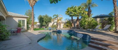 Pool and Backyard