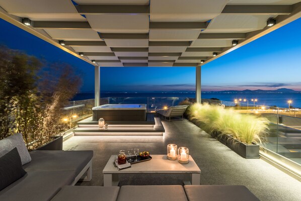 Rooftop terrace