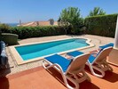 Private pool and sun loungers, walk to the beach