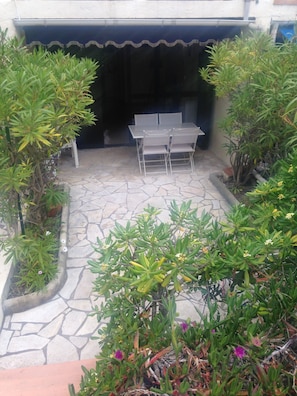 Terrasse de l’appartement