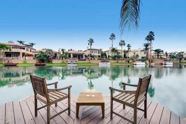 Private boat dock
