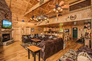 Huge living room