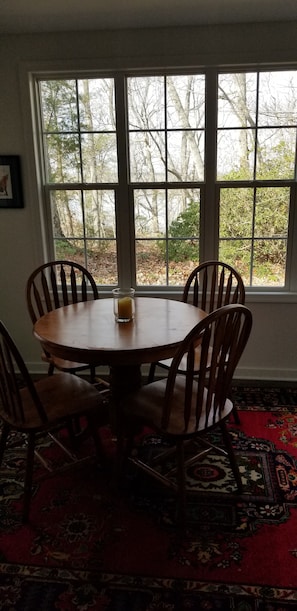 View toward river from kitchen