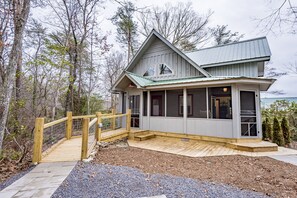 Wheelchair berm/ramp & deck
