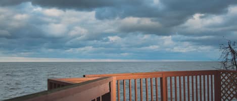 Lower Deck Overlooking Lake Erie