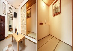 "Peony" room: Bedroom, living room, Japanese-style room between the next. A relaxing room