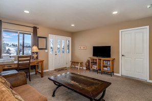 Entryway to ground level private living room