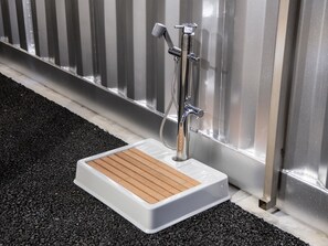 Dusche mit Handbrause