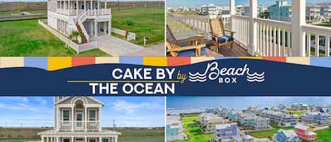 Cake by the Ocean by BeachBox is your chance for a relaxing getaway