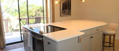 Large kitchen counter