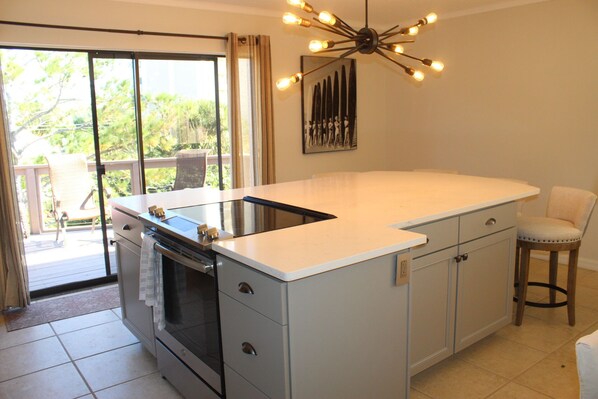 Large kitchen counter