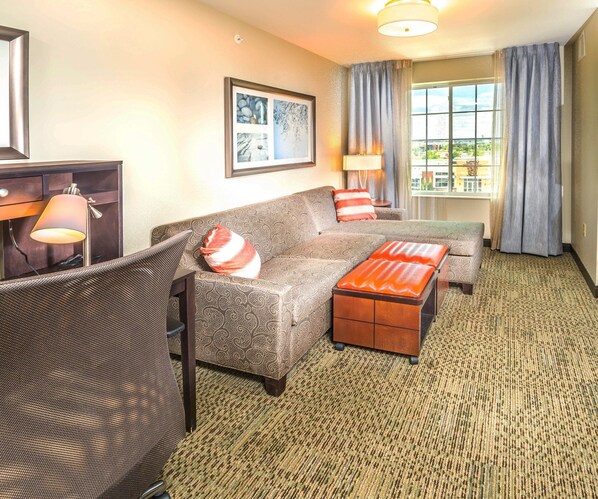 Relax and rejuvenate in the cozy living room.