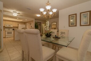 Dining area