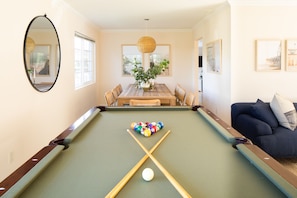 Challenge your friends to a game of pool!