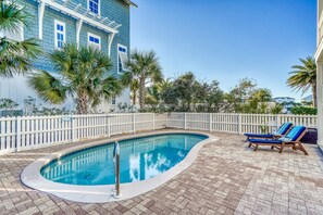 Pool Deck - Featuring a Private, Heated Saltwater Pool