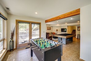 Game Room | Pool Table | Foosball Table