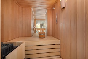 wohnungseigene Sauna