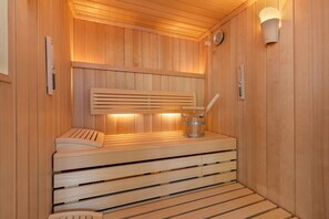 wohnungseigene Sauna