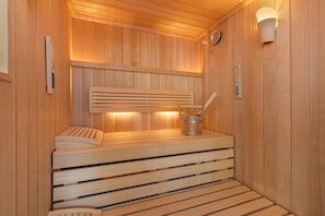 wohnungseigene Sauna