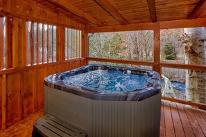 Bubbelpool inomhus